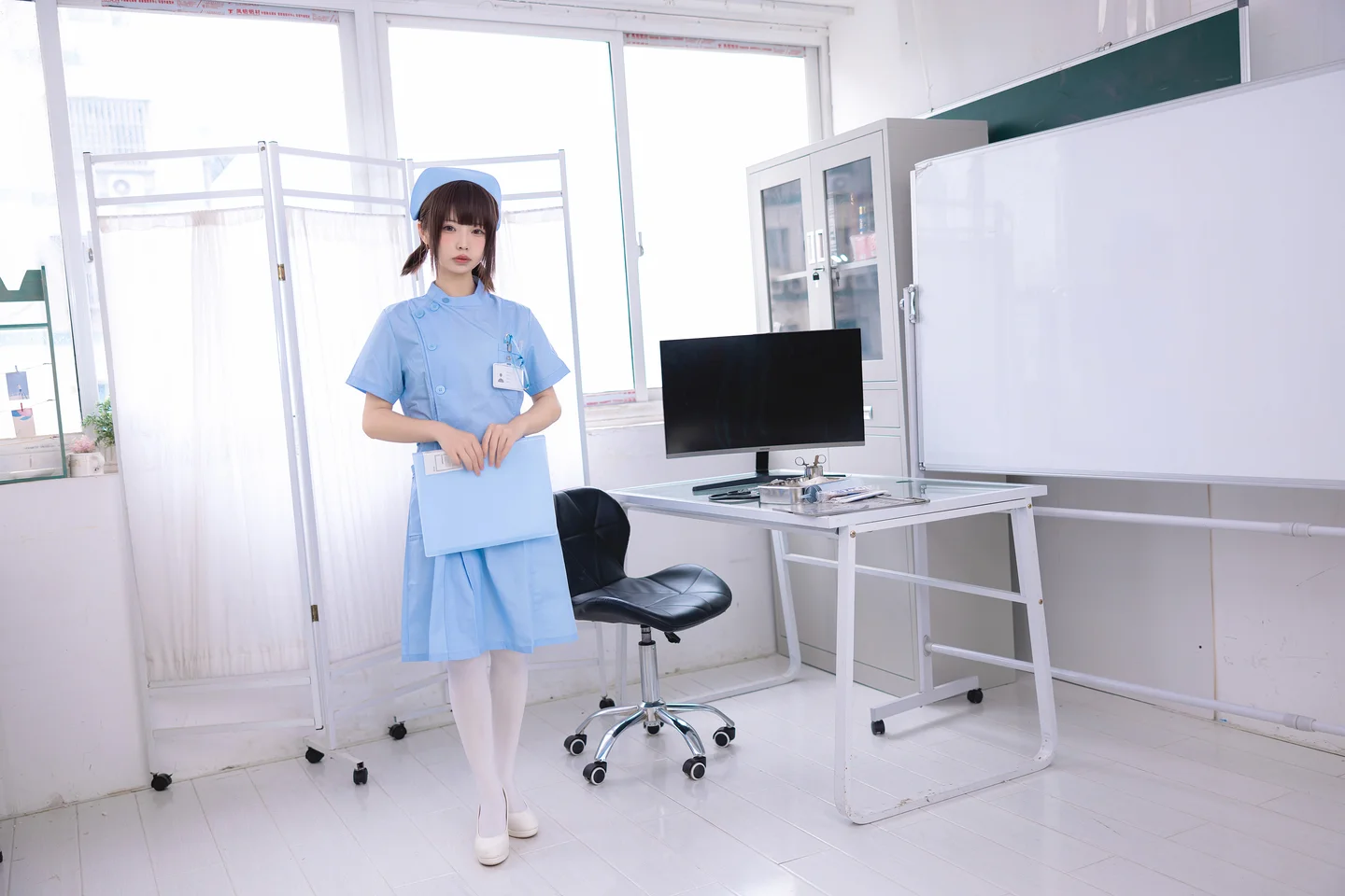 十万珍吱伏特 - 护理实习生 [155P,1V-1.38GB] tg@simisebaisi 【丝足阁】154.webp
